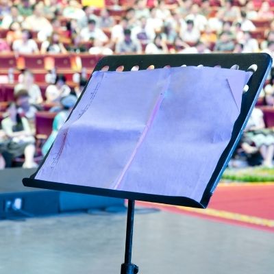 Lichten voor muziekstandaards